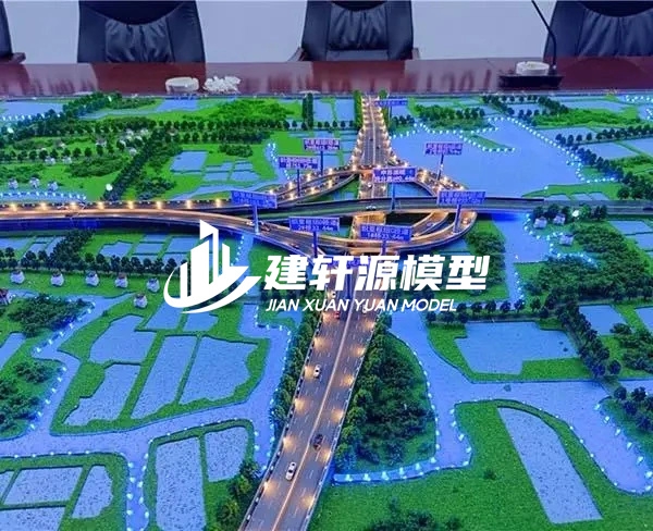 洪洞高速公路沙盘定制